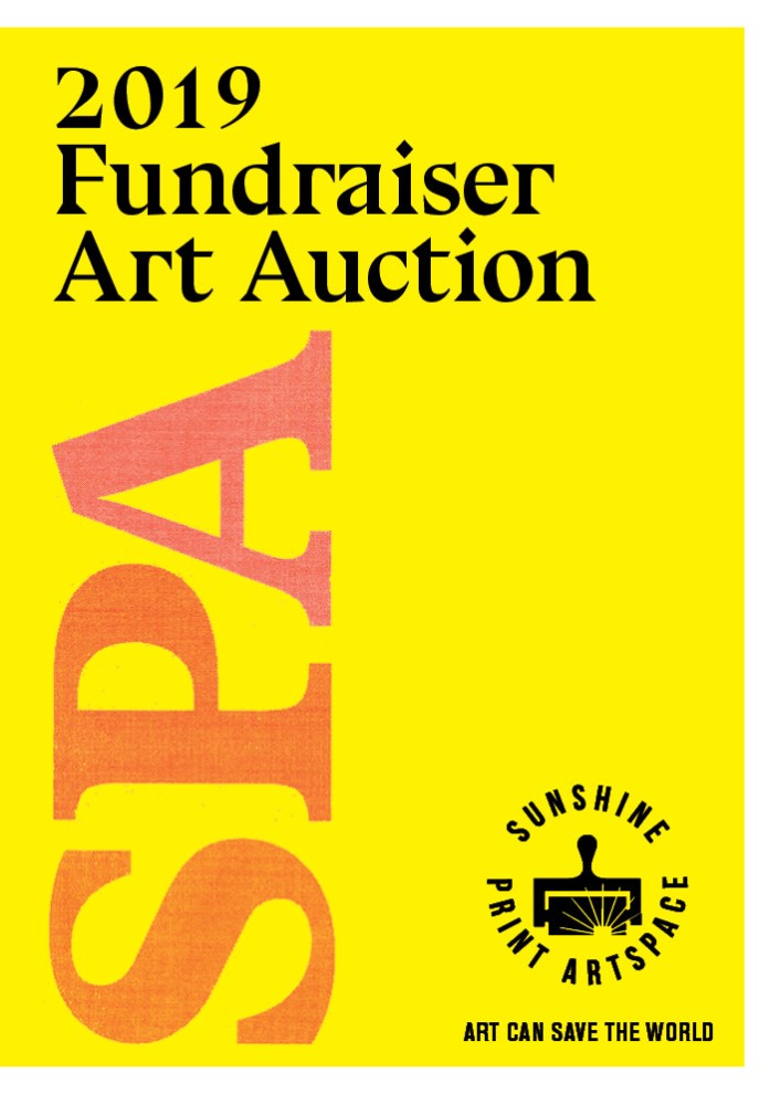 2019 SPA Fundraiser Coverpage
